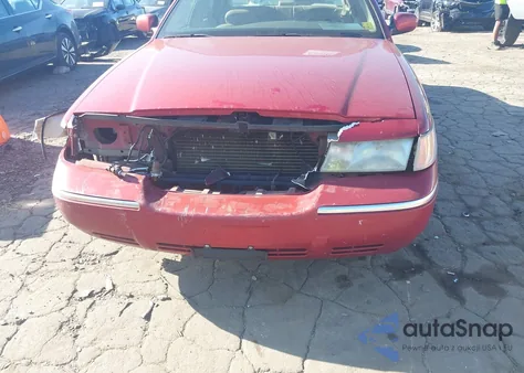 1999 Mercury Grand Marquis Gs из США, поврежденный, VIN 2MEFM74W5XX733287